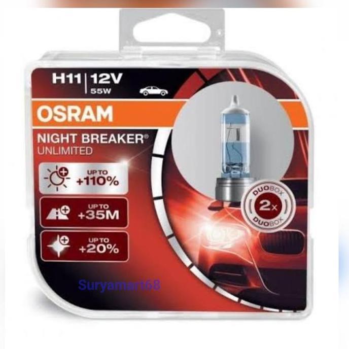 OSRAM H11 NBR NIGHT BREAKER NEXT GENERATION