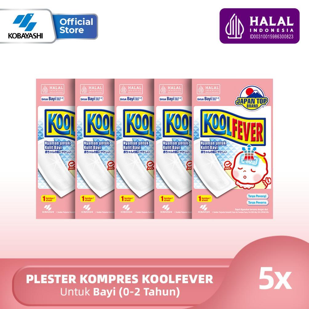 Koolfever Baby - Plester Kompres Demam Bayi Penurun Panas