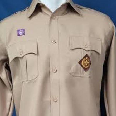 ATASAN BAJU PRAMUKA PRIA PEMBINA, GURU, PENGGALANG Kerja