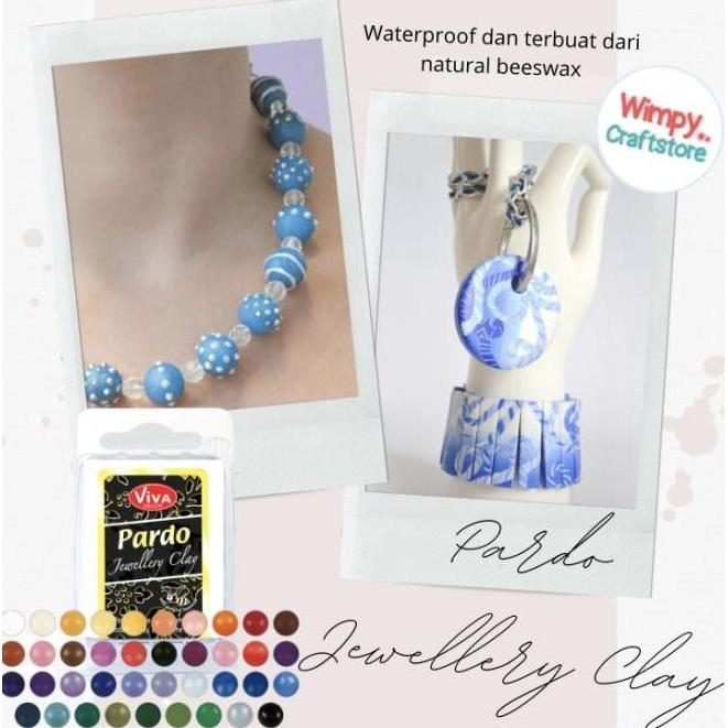 Polymer Clay Pardo Jewelry Clay Eling Clay Aksess Polymer Clay