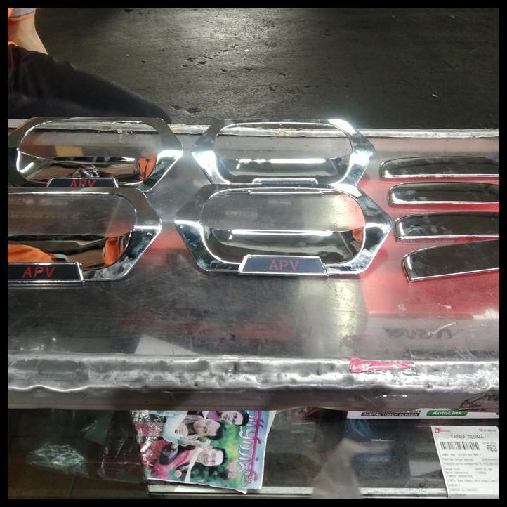 TERLARIS PAKETAN OUTER HANDLE PINTU LUAR MOBIL APV / APV ARENA KOMPLIT 
