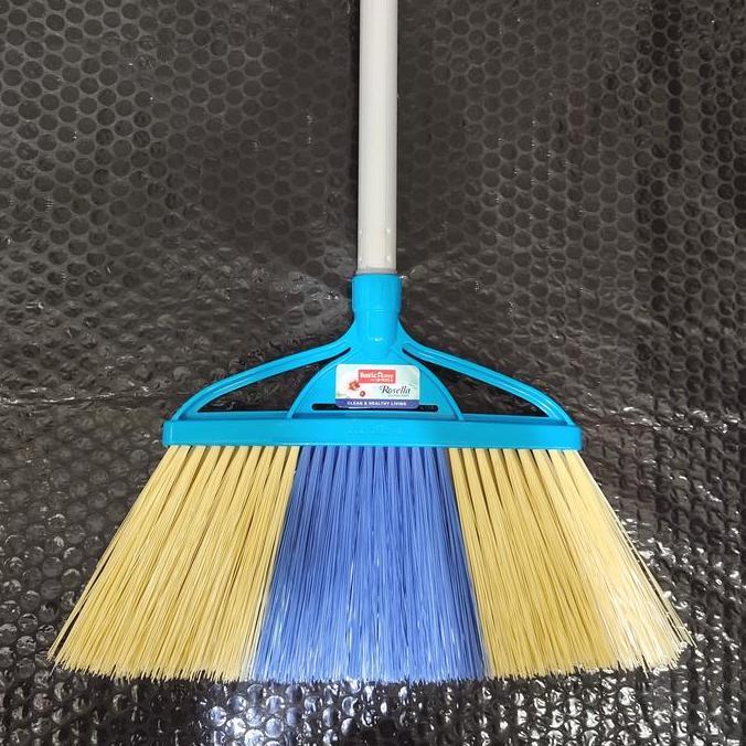 Bersih- Sapu Plastik Basic Home Lion Star - Sapu Nilon - Sapu Lantai - Sapu