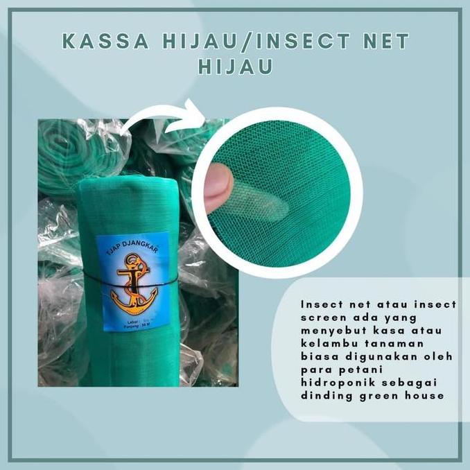 Waring Insect Net Lebar 2 Meter 1 Roll 50 Meter