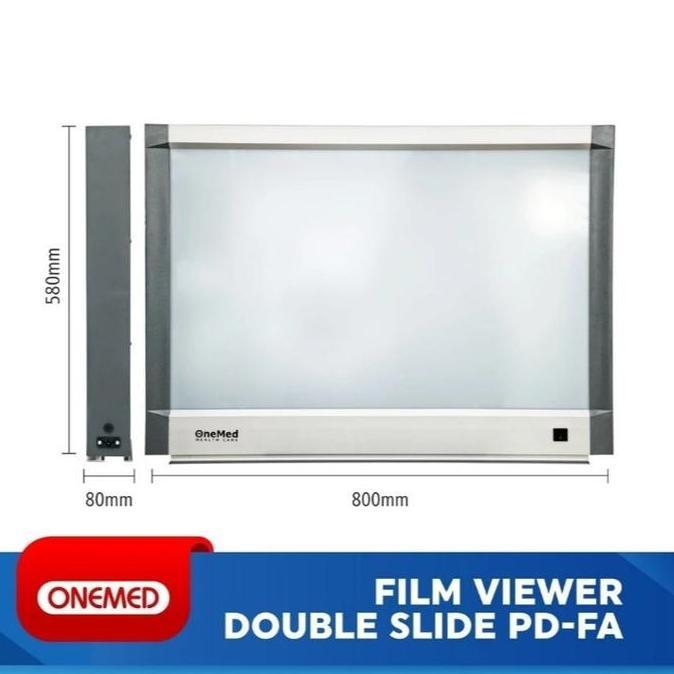 Baru Onemed Film Viewer Double Slide Onemed X-Ray