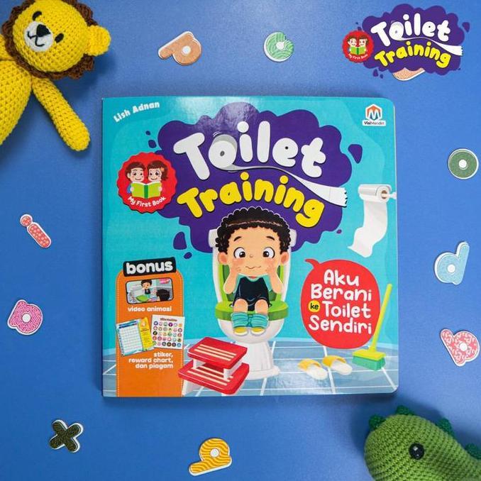 [Ready Stock] Big Boardbook Toilet Training / Buku Toilet Training Anak / Buku Latihan Toilet Anak P