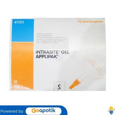 Intrasite Gel 15 Gram Box 10 Applipak Tube Original