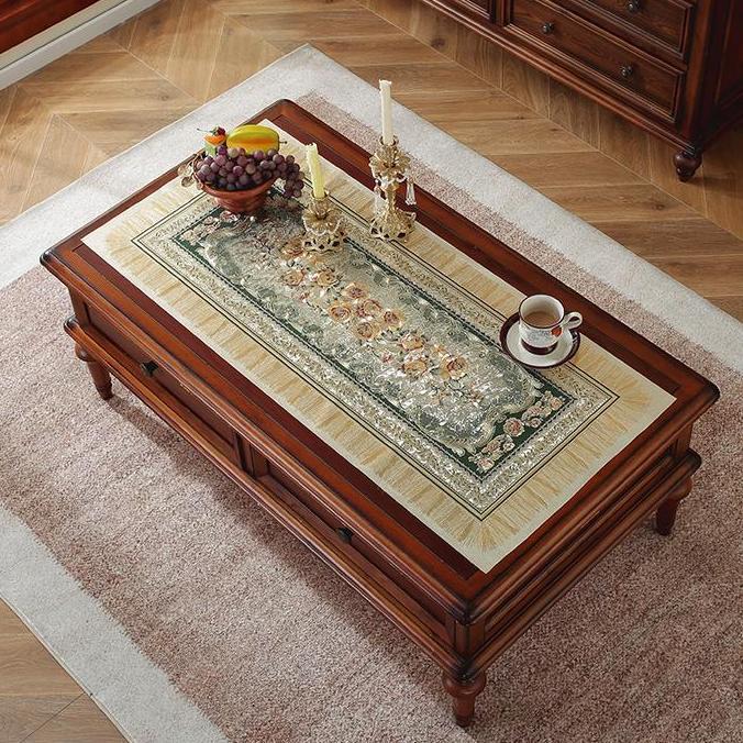 Dekdok- {Cod} Loyal Bosque Taplak Meja Tamu / Alas Makan Dengan Kualitas Tinggi Berenda Anti Air 45X