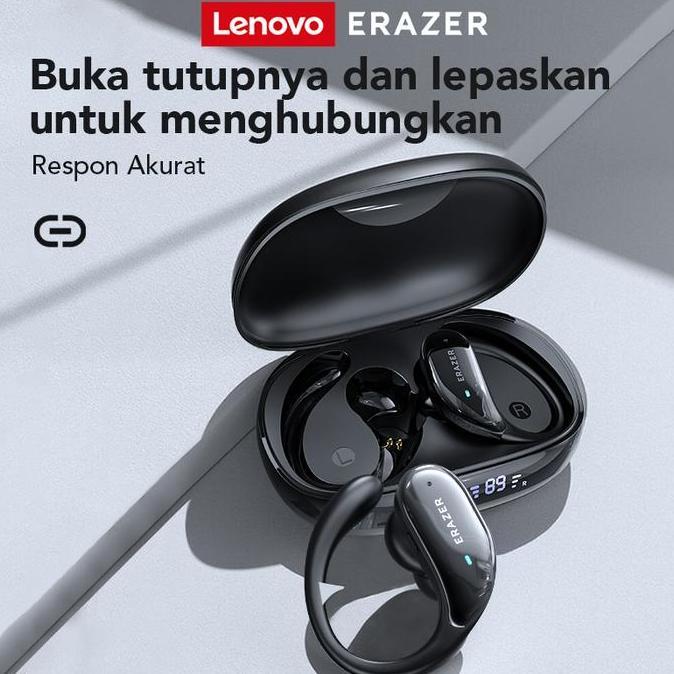Audflow- Lenovo Erazer Xt80Pro Headset Terjemahan Pintar Ai True Wireless Bluetooth Earphone Sport T