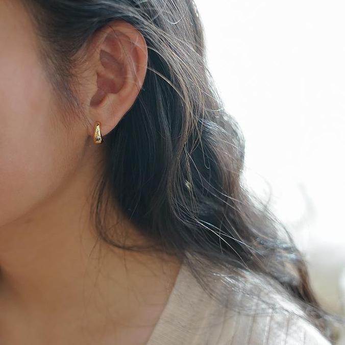 Cod,Bisa- Anting Hoop Untuk Wanita & Pria Ringan Tipis Bebas Nikel Anting Kecil Earrings Anting Earr