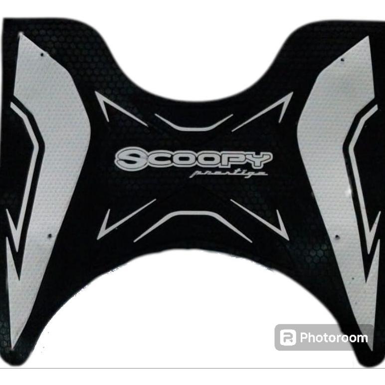 WAJIB PUNYA` KARPET MOTOR SCOOPY 2021-2024 / PIJAKAN KAKI MOTOR HONDA NEW SCOOPY 2021-2024