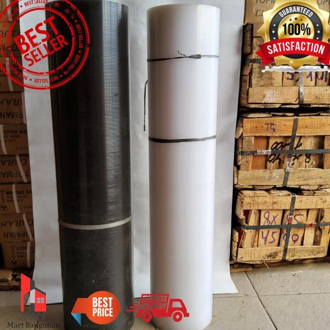 Homemart- Fiber Plat Piber Viber Pagar Plastik Penutup Pagar Motif Garis Murah