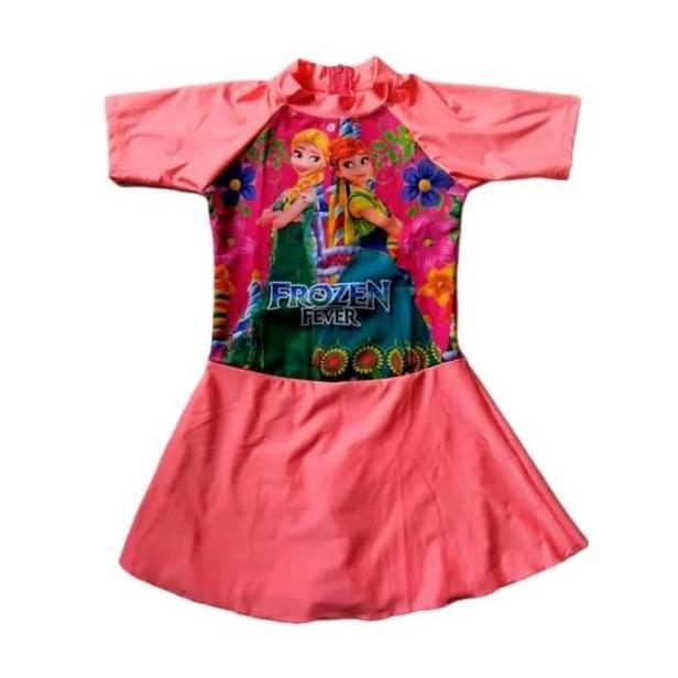 BAJU RENANG ANAK PEREMPUAN / BAJU RENANG ANAK ROK TK & SD