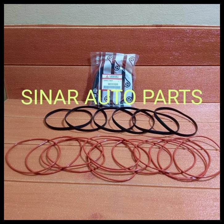 TERMURAH ORING LINER MITSUBISHI FUSO 6D15 FULL SET 6 LINER