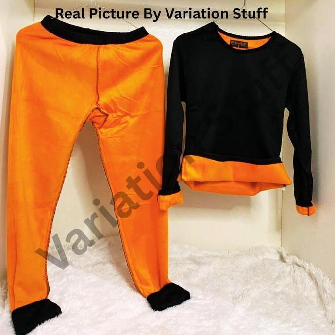 Cod,Bisabanget- Long John Pria Musim Dingin Satu Set Baju Dan Celana Pakaian Dalam