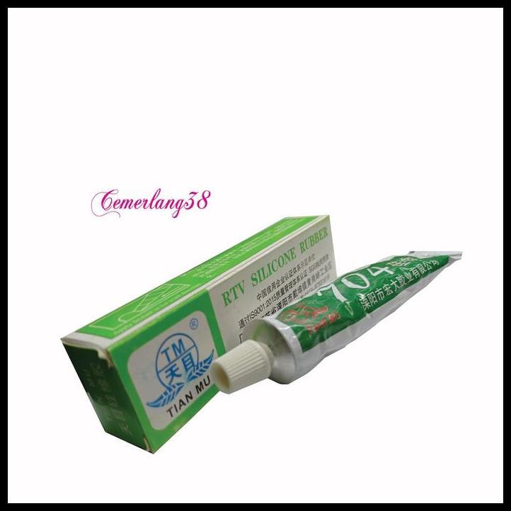 HOT DEAL LEM TIAN MU 704 PUTIH THERMAL GLUE + SEALANT SILICONE GREASE TIAN MU 