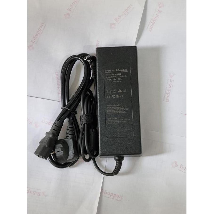 Helloby- E-Support Adaptor 12V 10A Murni Switching Untuk Pompa Air Dc & Alat Elektronik Lainnya Inpu