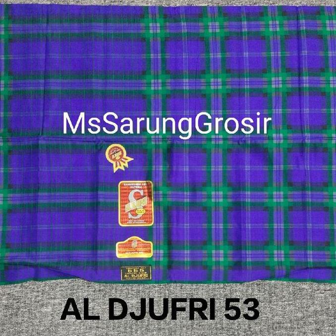 Youai- Sarung Al Djufri 555 Motif Kotak Kdt Sandur Original Sutera
