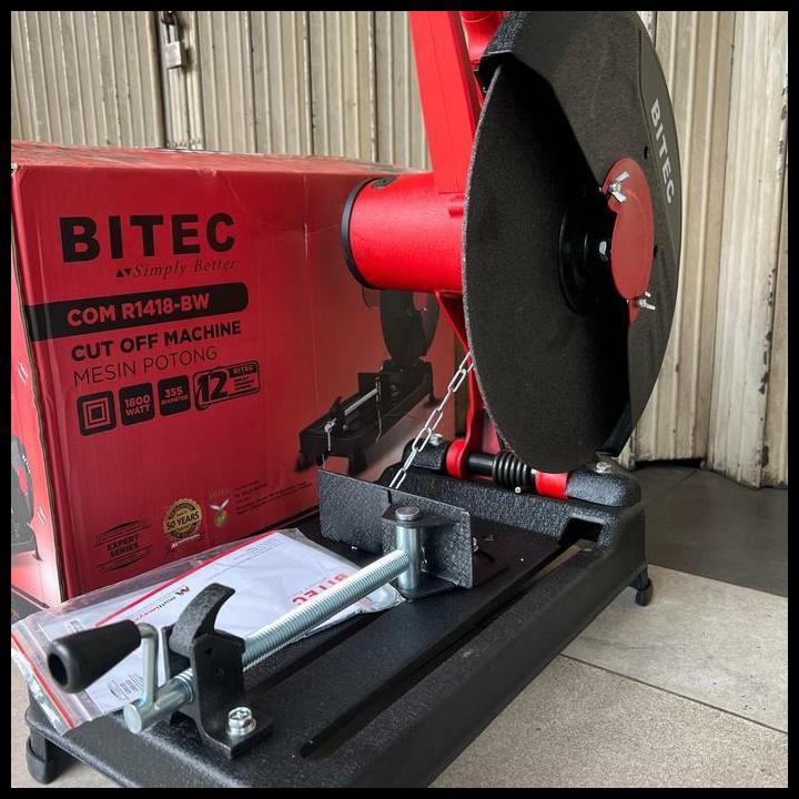 TERBARU BITEC COM 1418 B MESIN POTONG BESI CUTOFF