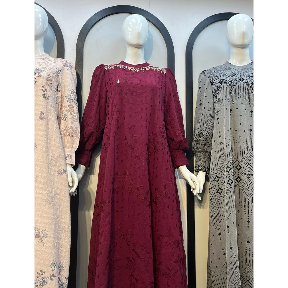 TERBARU Gamis Sallaco Design Hari Raya by Dress Winayu Butik