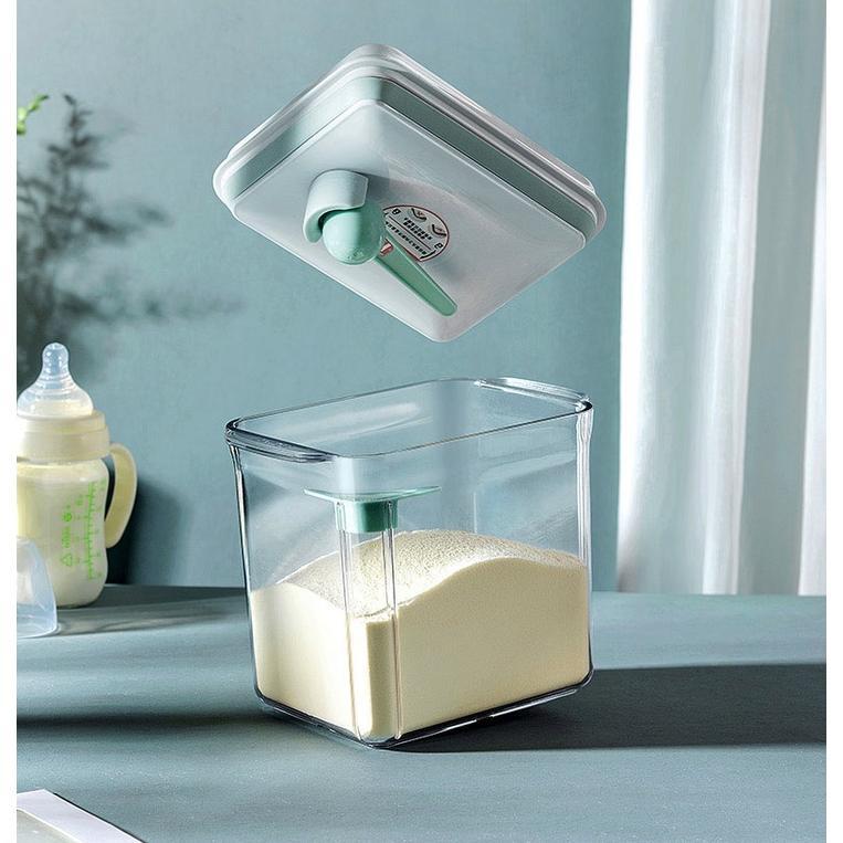 Tahan Lama Toples Susu Bubuk Anko Penyimpanan Susu Bubuk (Scrapper)| Wadah Susu Bubuk Kotak Susu Bub