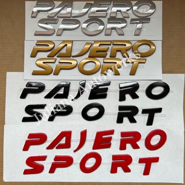 Emblem Kap Mesin Mobil Pajero Sport Emblem Pajero Sport