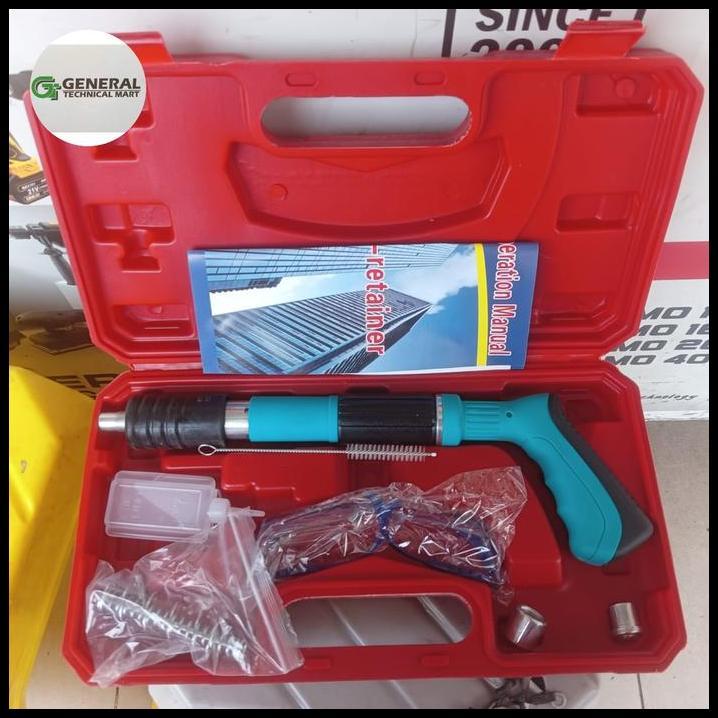 HOT DEAL ORANGE NAIL GUN FASTENING GUN RAMSET GUN ALAT PAKU TEMBAK BETOK KAYU U 