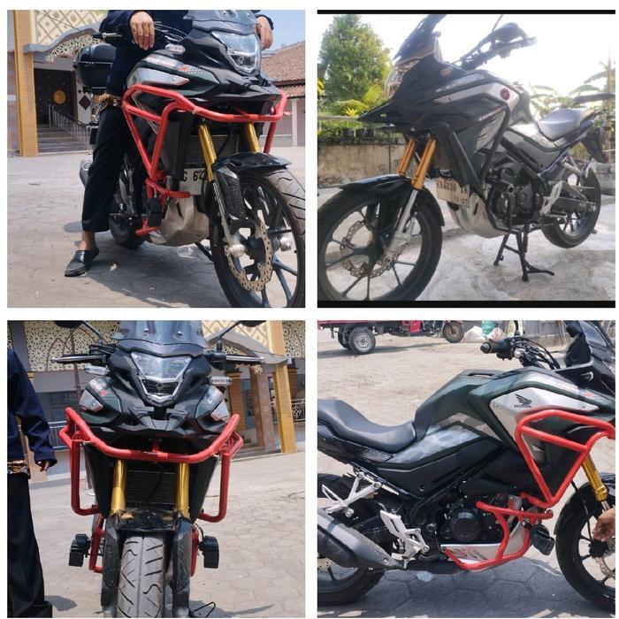 Tubular Honda Cb150X Crashbar Cb150X Aksesoris Cb150X Terbaru Motor  Motorcycle Plus Baut Accessorie