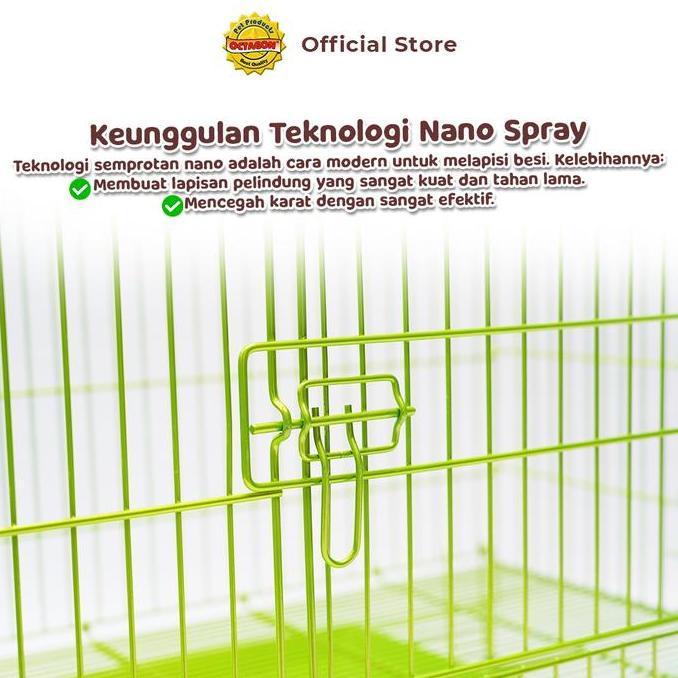 KANDANG OCTAGON - Kandang Atas Terbuka | Kandang Pagar Anjing (TERBAIK) (TERBARU) (TERMURAH)