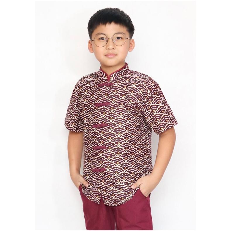 KIDDY AND KIDDO & kiddyandkiddo BAJU IMLEK ANAK LAKI LAKI / CHEONGSAM ANAK LAKI LAKI / ATASAN CHEONG