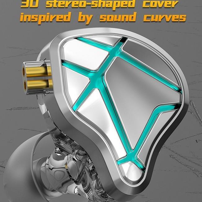 Kz Esx 10Th Anniversary Basshead Eahone With Mic Garansi Resmi