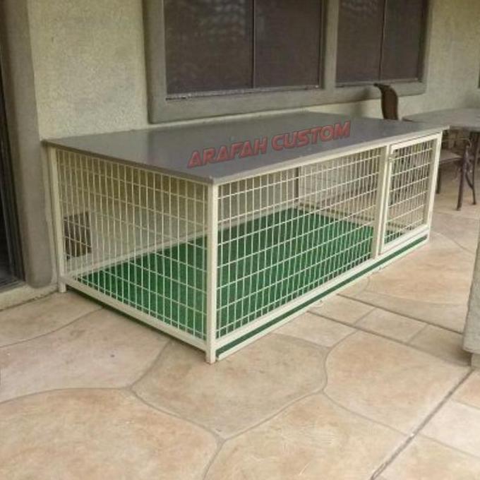 Kandang Umbaran Kucing Kelinci Reptil Model Loss Kotak Besar Full Besi