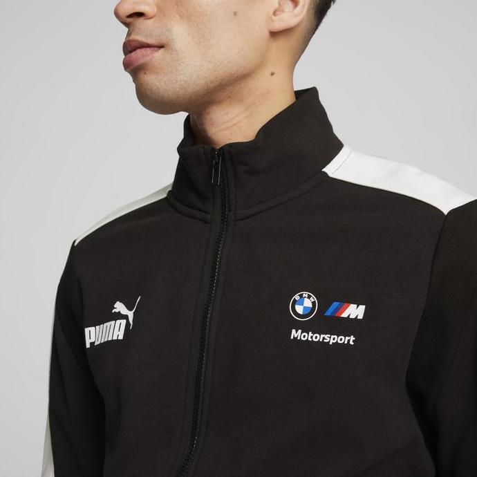 PUMA Jaket Sweat BMW M Motorsport MT7+ Pria Black (TERBAIK) (TERBARU) (TERMURAH)