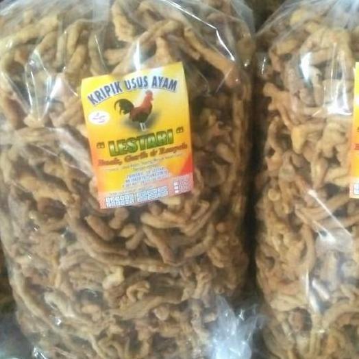 Thebest- 2kg LESTARI kripik usus ayam tepung