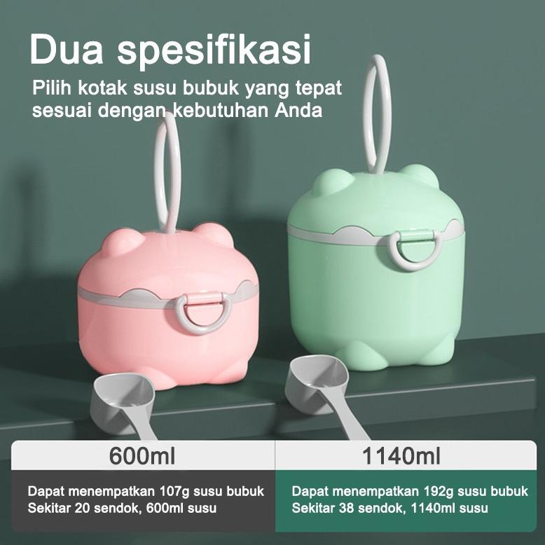 Tahan Lama  Kotak Susu Bubuk Bayi/Wadah Susu Bubuk Bayi/Toples Susu Bubuk Bayi/Kotak Penyimpanan Sus