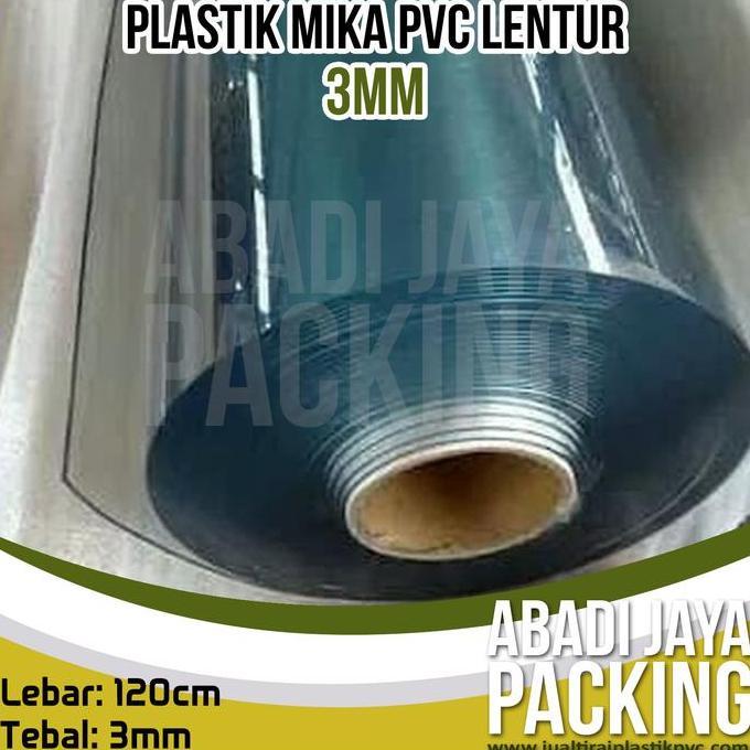 pvc plastik mika lentur 3mm (pvc curtain 3mm)