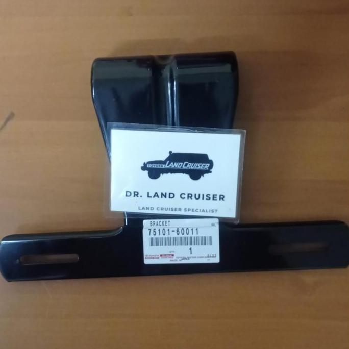 dudukan plat nomor hardtop fj40 bj40 orisinil 75101-60011