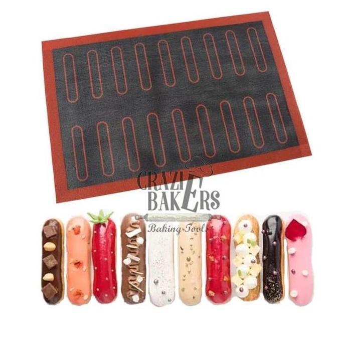 Perforated Silicone Mat Non-Stick Eclair