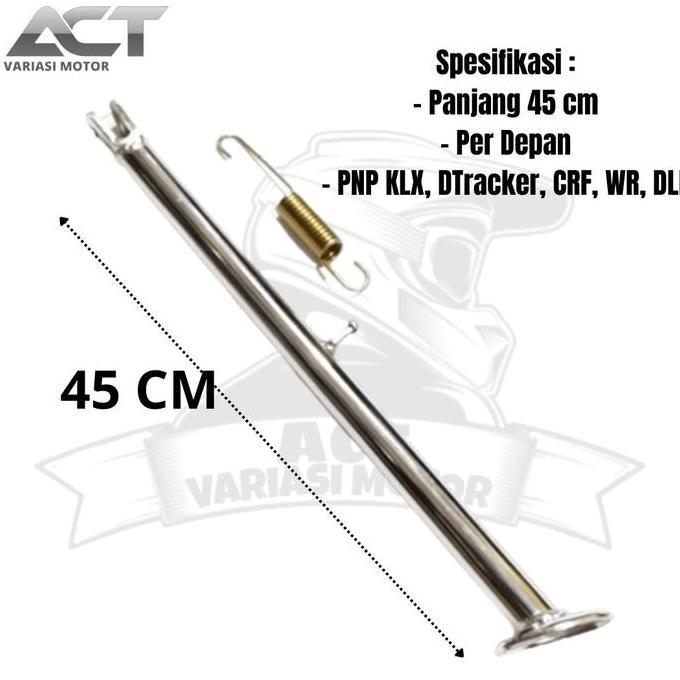 Standar Samping CRF KLX Dtracker WR Panjang 45 cm