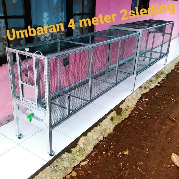 kandang umbaran 4 meter sleding 2