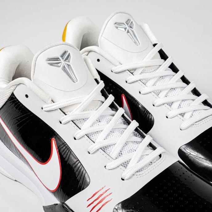 Sepatu Basket Zoom Kobe 5 Protro Bruce Lee Alternate White Sneakers Authentic (TERBAIK) (TERBARU) (T