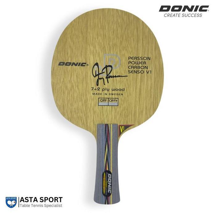 Bat Pingpong DONIC Persson Power Carbon Senso Bet Tenis Meja (TERBAIK) (TERBARU) (TERMURAH)