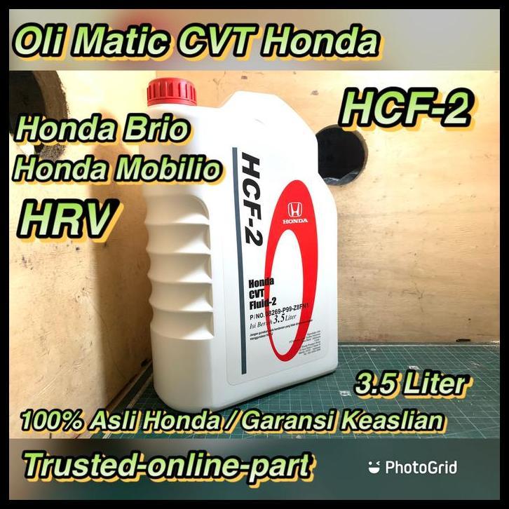 TERBARU OLI MATIC CVT BRIO MOBILIO HONDA 100% ASLI HCF-2 