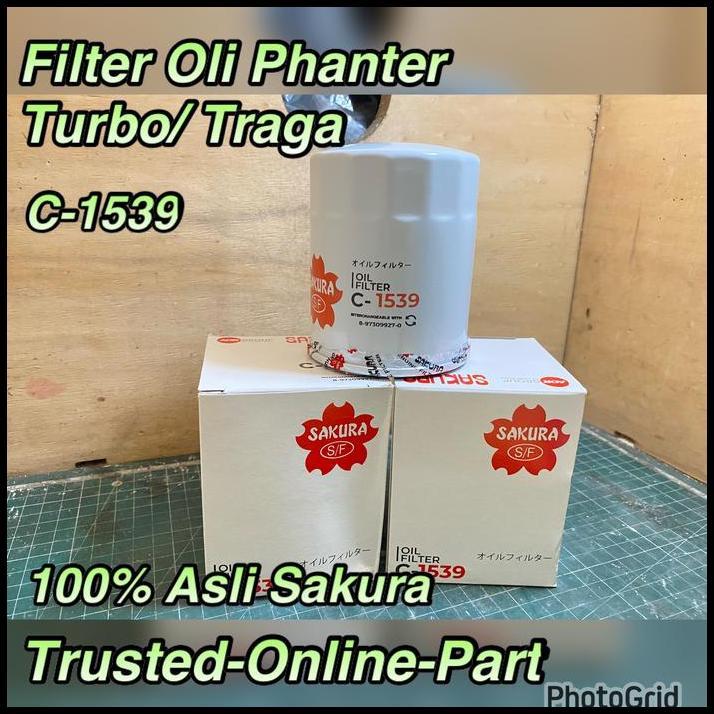 HOT DEAL FILTER OLI PHANTER TURBO / TRAGA 100% ASLI SAKURA 