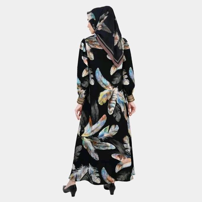 Murah A4155.04 - Abaya Hikmat Fashion Original Set Hijab