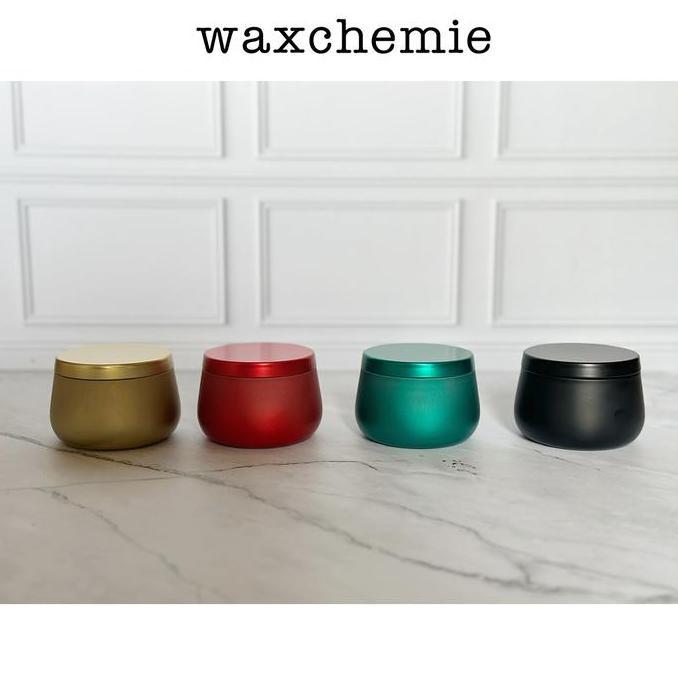 Aluminium Tin Jar / Wadah Pot Kaleng / Pot Jar / Travel Tin Can 150ml