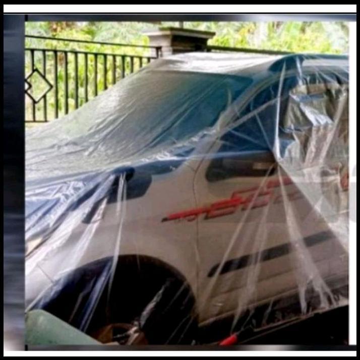 BEST DEAL BODY COVER PLASTIK TEBAL TRANSPARAN MOBIL ALL NEW AVANZA VELOZ 