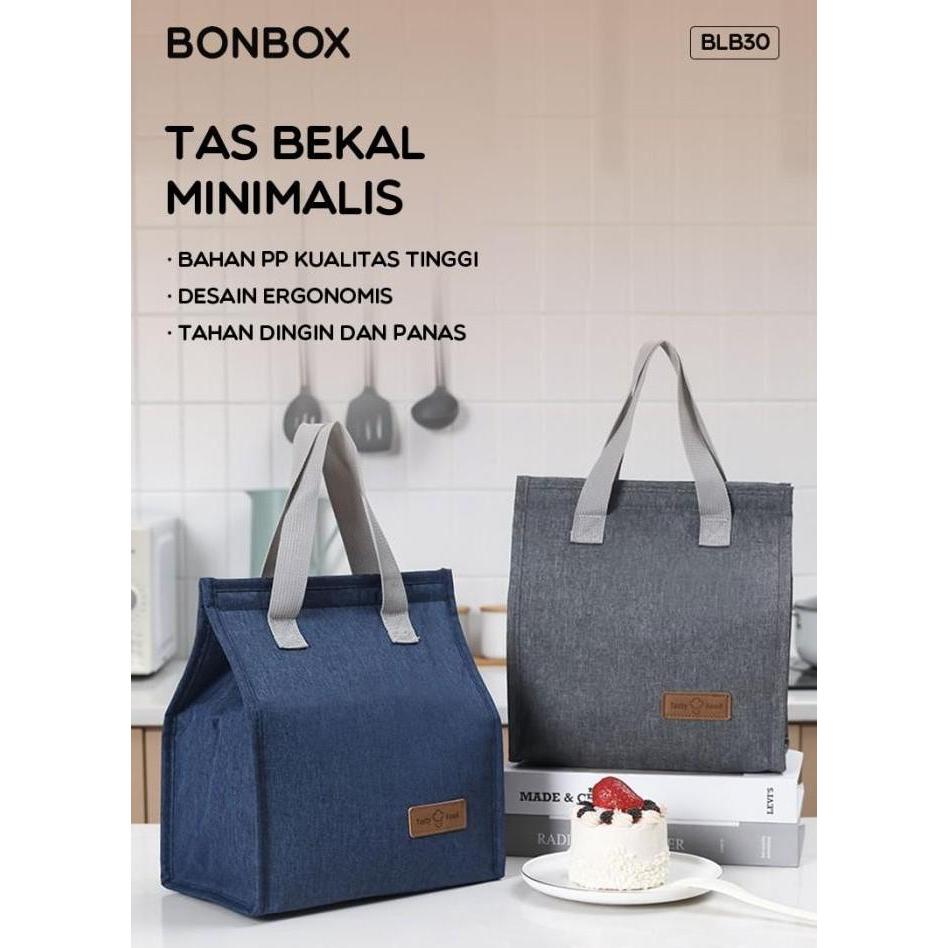Thebest- Samono SLB20 Tas Bekal Makan Portable Tas Lunch Box Bag Tahan Panas