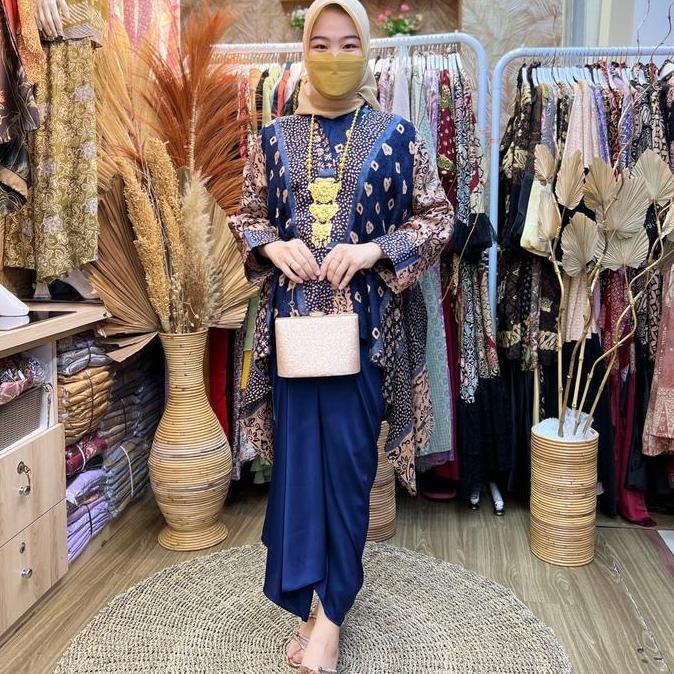 Sale Yesika Set Kaftan | Set Kaftan Ikat Premium Gies 1211 | Kaftan Pesta Batik Dress Kondangan Form