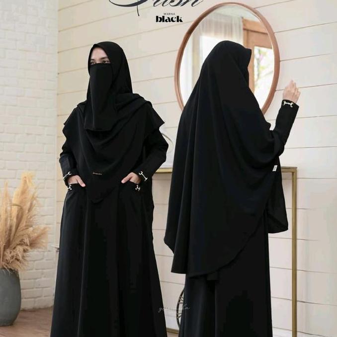 Sale Irish Gamis Set By Gerai Mika || Lumeena Gamis Set By Mumtaz Hijab || Gamis Set Syari Premium G