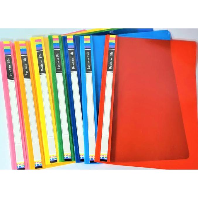 MAP BUSINESS FILE PLASTIK BISNIS FILE  FOLIO F4 SNAIL SNELL POCKET ADA KANTONG ACCO SNELHECTER ALT F